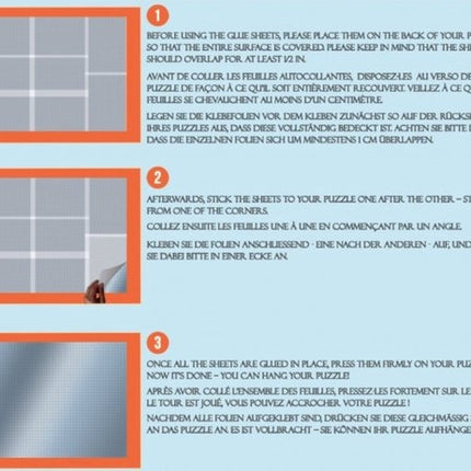 Jig Puz Jig & Puz Puzzel Kleeffolie – Voor 3000 Stukjes – 1 Vel