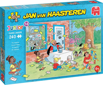 Jumbo De Goochelaar  - Jan van Haasteren Junior Puzzel 240 Stukjes