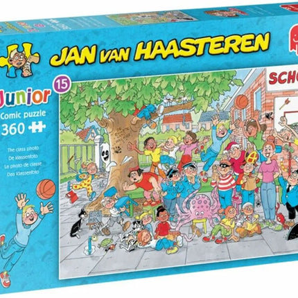 Jumbo De Klassenfoto - Jan van Haasteren Junior Puzzel 360 Stukjes