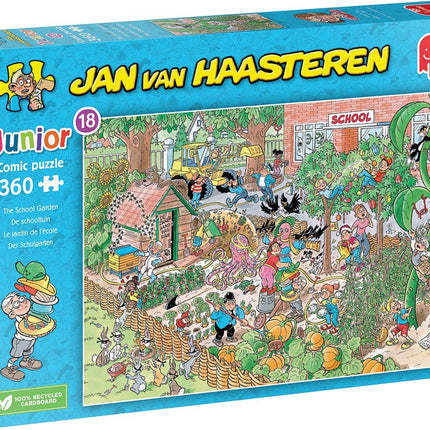 Jumbo De Schooltuin - Jan van Haasteren Junior Puzzel 360 Stukjes