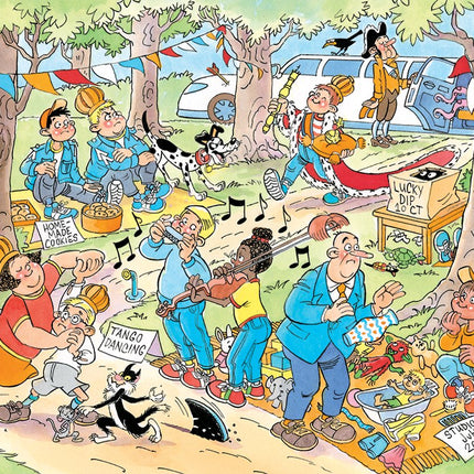 Jumbo De vrijmarkt - Jan van Haasteren Junior Puzzel 240 Stukjes