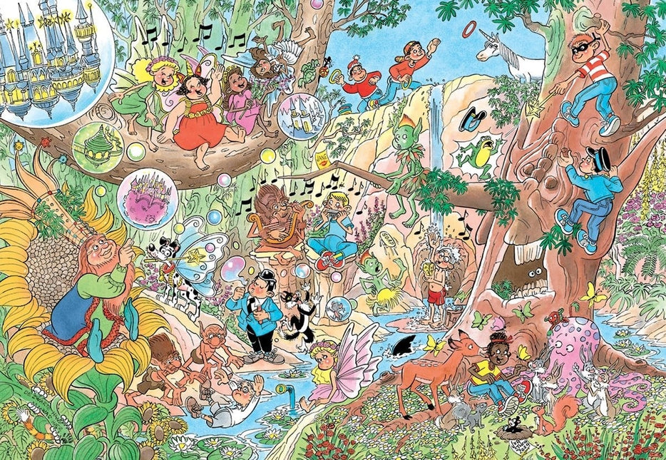 Jumbo Droomvlucht - Jan van Haasteren Junior Puzzel 360 Stukjes
