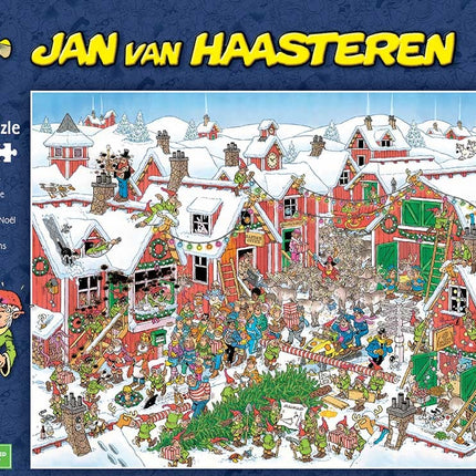 Jumbo Het Dorp van de Kerstman - Jan v Haasteren Puzzel 1000 Stukjes