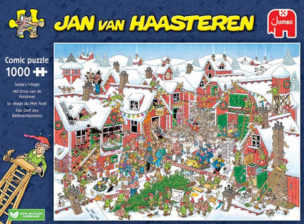 Jumbo Het Dorp van de Kerstman - Jan v Haasteren Puzzel 1000 Stukjes