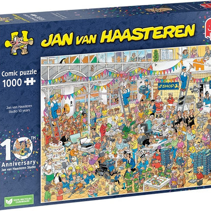 Jumbo Jan van Haasteren - 10 jaar Jan van Haasteren Studio Puzzel 1000 Stukjes