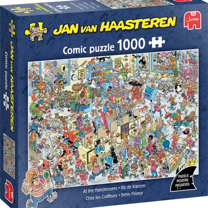 Jumbo Jan van Haasteren - Bij de Kapper Puzzel 1000 Stukjes