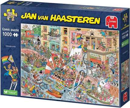 Jumbo Jan van Haasteren - Celebrate Pride! Puzzel 1000 Stukjes