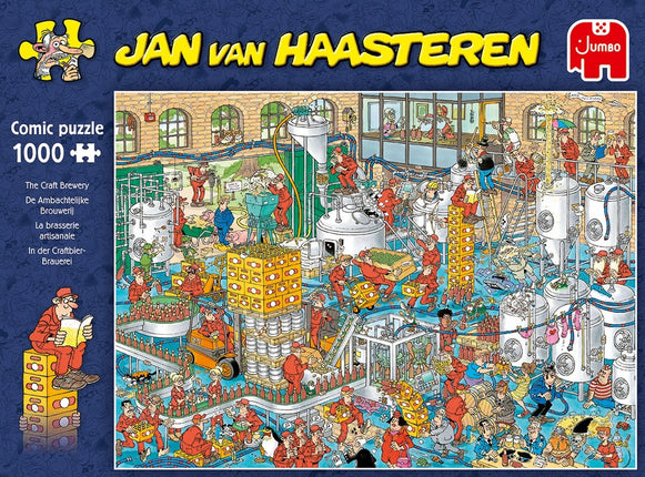Jumbo Jan van Haasteren -  De Ambachtelijke Brouwerij Puzzel 1000 Stukjes
