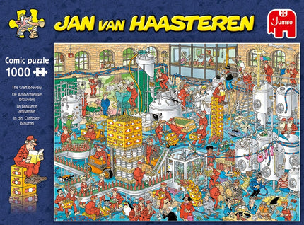 Jumbo Jan van Haasteren -  De Ambachtelijke Brouwerij Puzzel 1000 Stukjes