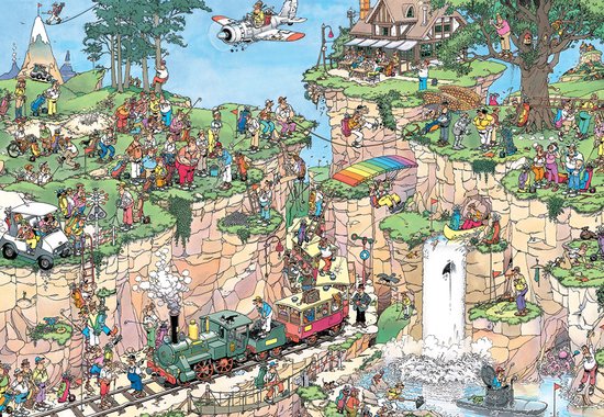 Jumbo Jan van Haasteren - De Golfbaan Puzzel 5000 stukjes