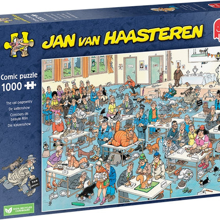Jumbo Jan van Haasteren – De Kattenshow Puzzel 1000 Stukjes