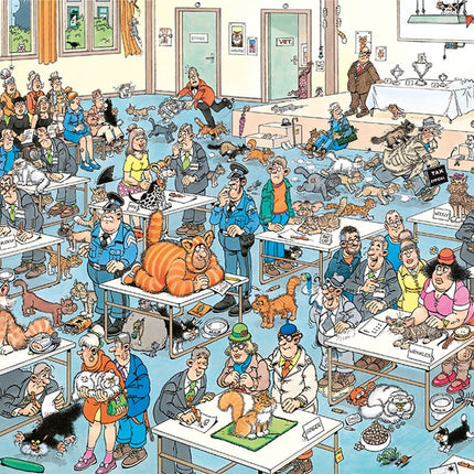 Jumbo Jan van Haasteren – De Kattenshow Puzzel 1000 Stukjes