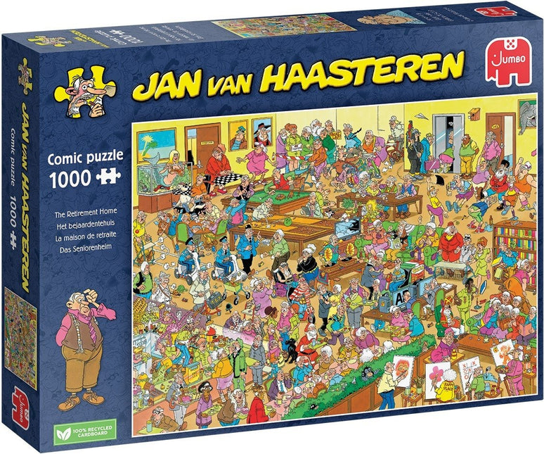 Jumbo Jan van Haasteren - Het Bejaardentehuis Puzzel 1000 Stukjes