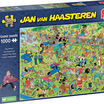 Jumbo Jan van Haasteren – Hondenparcours  Puzzel 1000 Stukjes