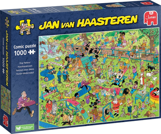 Jumbo Jan van Haasteren – Hondenparcours  Puzzel 1000 Stukjes