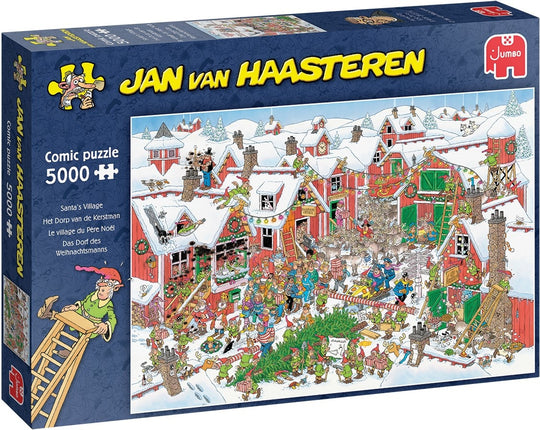 Jumbo Jan van Haasteren - Huis van de Kerstman Puzzel 5000 stukjes