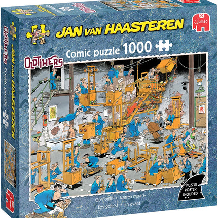 Jumbo Jan Van Haasteren -  Karren maar! Puzzel 1000 stukjes