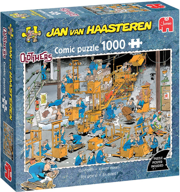 Jumbo Jan Van Haasteren -  Karren maar! Puzzel 1000 stukjes