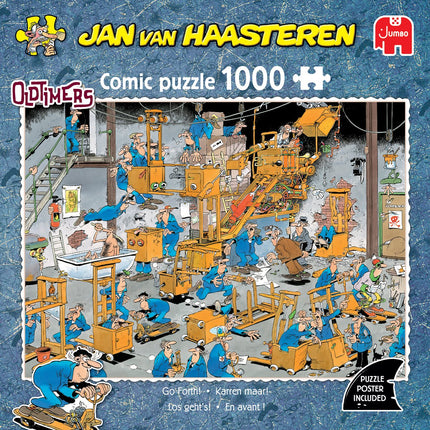 Jumbo Jan Van Haasteren -  Karren maar! Puzzel 1000 stukjes