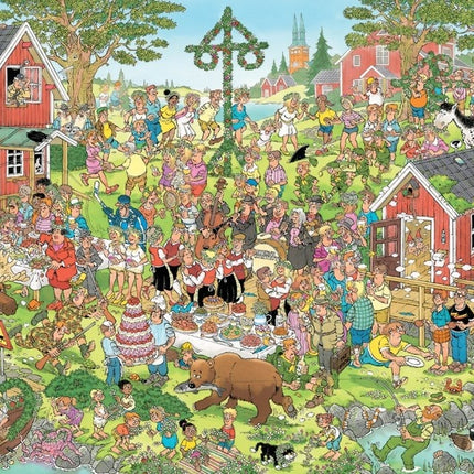 Jumbo Jan van Haasteren - Midzomerfeest Puzzel 1000 Stukjes