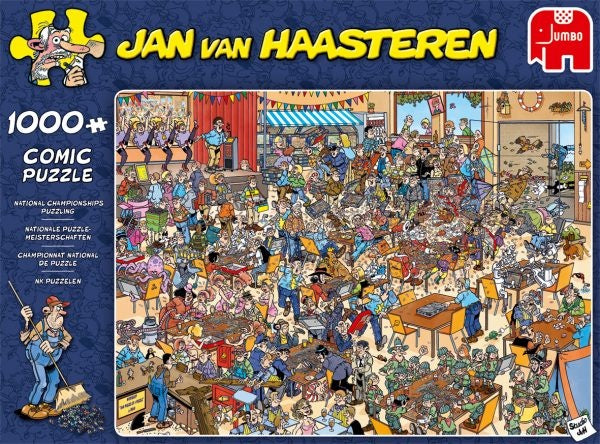 Jumbo Jan van Haasteren NK Legpuzzelen 1000 Stukjes