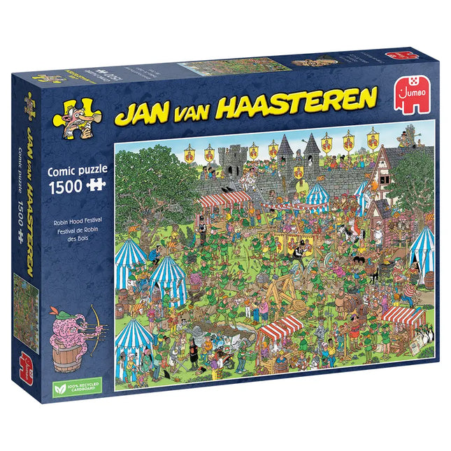 Jumbo Jan van Haasteren – Robin Hood Festival Puzzel 1500 Stukjes