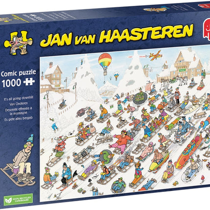 Jumbo Jan van Haasteren - Van Onderen Puzzel 1000 Stukjes