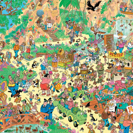 Jumbo Jan Van Haasteren -  Vrolijke Fladderaars Puzzel 1000 stukjes