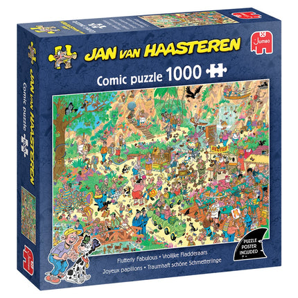 Jumbo Jan Van Haasteren -  Vrolijke Fladderaars Puzzel 1000 stukjes