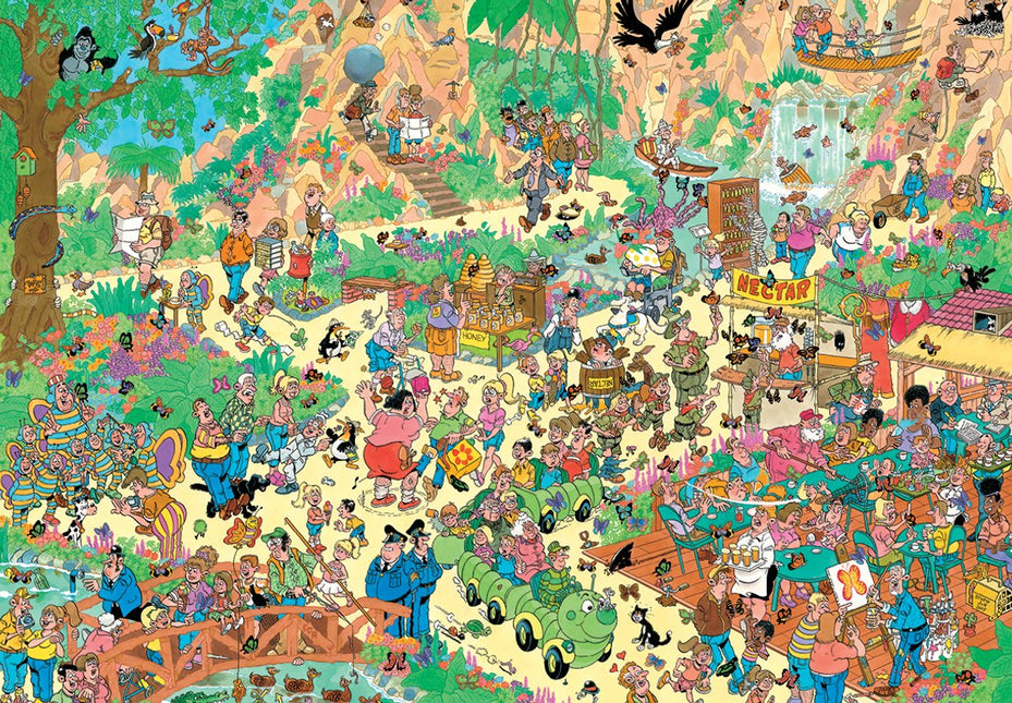 Jumbo Jan van Haasteren – Vrolijke Fladderaars Puzzel 2000 Stukjes