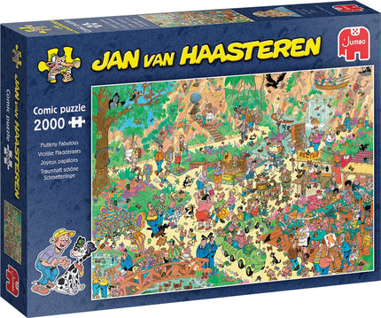 Jumbo Jan van Haasteren – Vrolijke Fladderaars Puzzel 2000 Stukjes
