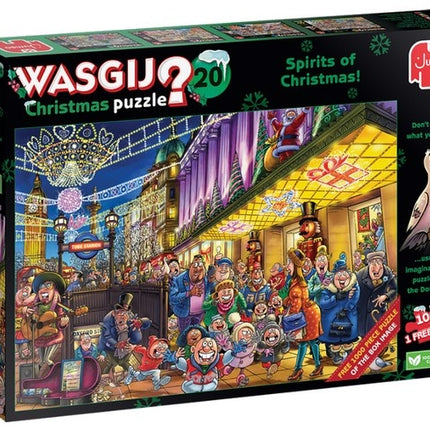 Jumbo Wasgij Christmas 20  - Geesten van Kerstmis Puzzel 2x 1000 stukjes