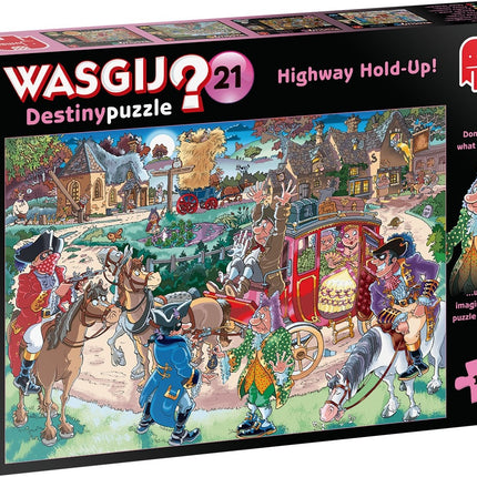Jumbo Wasgij Destiny 21 Highway Hold-Up Puzzel 1000 stukjes