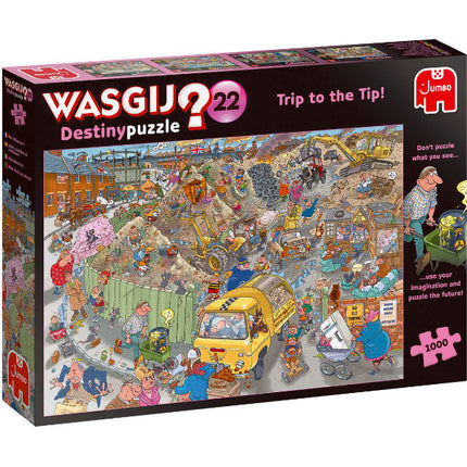 Jumbo Wasgij Destiny 22  Alles op een Hoop!  Puzzel 1000 stukjes
