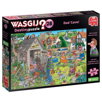 Jumbo Wasgij Destiny 28 De Mancave van Pa! Puzzel 1000 stukjes