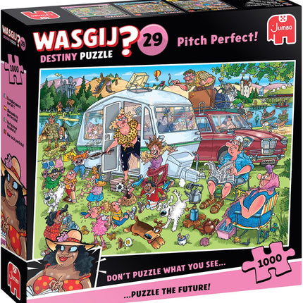 Jumbo Wasgij Destiny 29 Op de camping! - Pitch Perfect! Puzzel 1000 stukjes