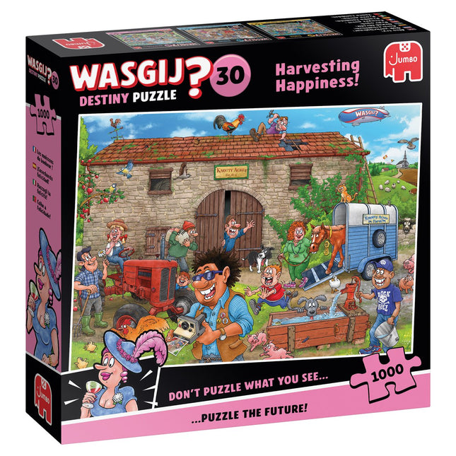 Jumbo Wasgij Destiny 30 - Een gelukkige oogst! Puzzel 1000 stukjes