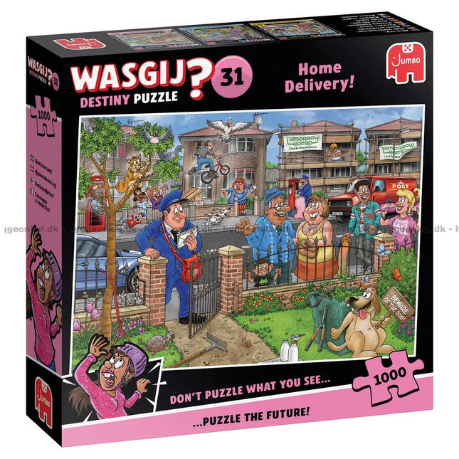 Jumbo Wasgij Destiny 31 - Levering aan huis! Puzzel 1000 stukjes