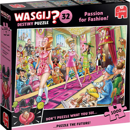 Jumbo Wasgij Destiny 32 - Passie voor mode! Puzzel 1000 stukjes