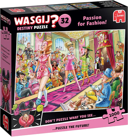 Jumbo Wasgij Destiny 32 - Passie voor mode! Puzzel 1000 stukjes