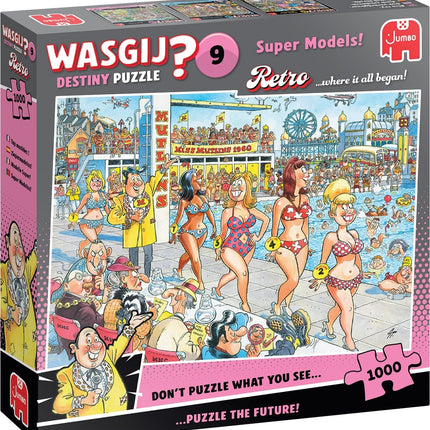 Jumbo Wasgij Destiny 9 Topmodellen! Puzzel 1000 stukjes