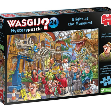 Jumbo Wasgij Mystery 24 Paniek in het Museum Puzzel 1000 stukjes