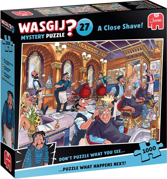 Jumbo Wasgij Mystery 27 Vlam In De Pan!  Puzzel 1000 stukjes
