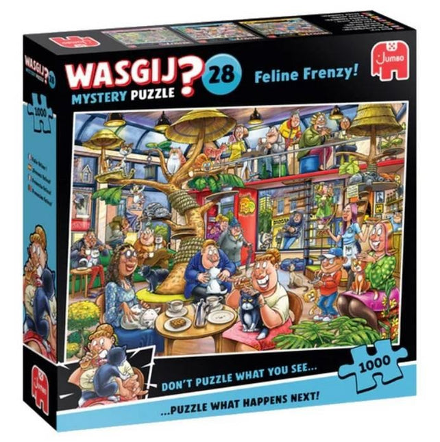 Jumbo Wasgij Mystery 28 Kat en Muisspel! Puzzel 1000 stukjes