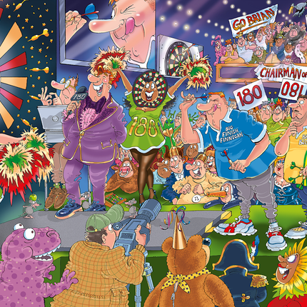 Jumbo Wasgij Mystery 30 Schot in de roos! Puzzel 1000 Stukjes