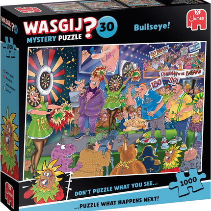 Jumbo Wasgij Mystery 30 Schot in de roos! Puzzel 1000 Stukjes