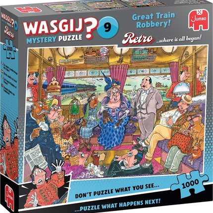 Jumbo Wasgij Mystery 9 De Grote Treinroof! Puzzel 1000 stukjes