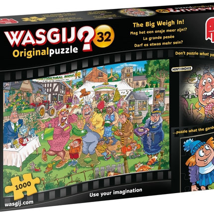 Jumbo Wasgij Original 32 Onsje meer Zijn Puzzel 1000 stukjes