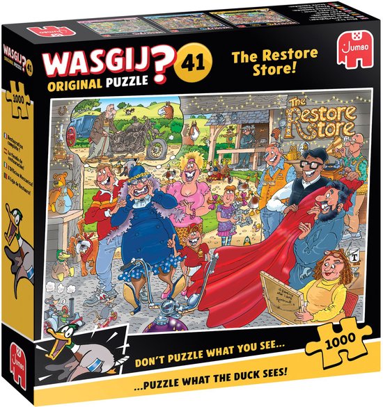 Jumbo Wasgij Original 41 Motormake-over Puzzel 1000 stukjes