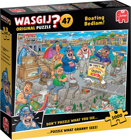 Jumbo Wasgij Original 47 De boot in! Puzzel 1000 stukjes
